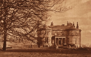 Possil House, photographed by Thomas Annand